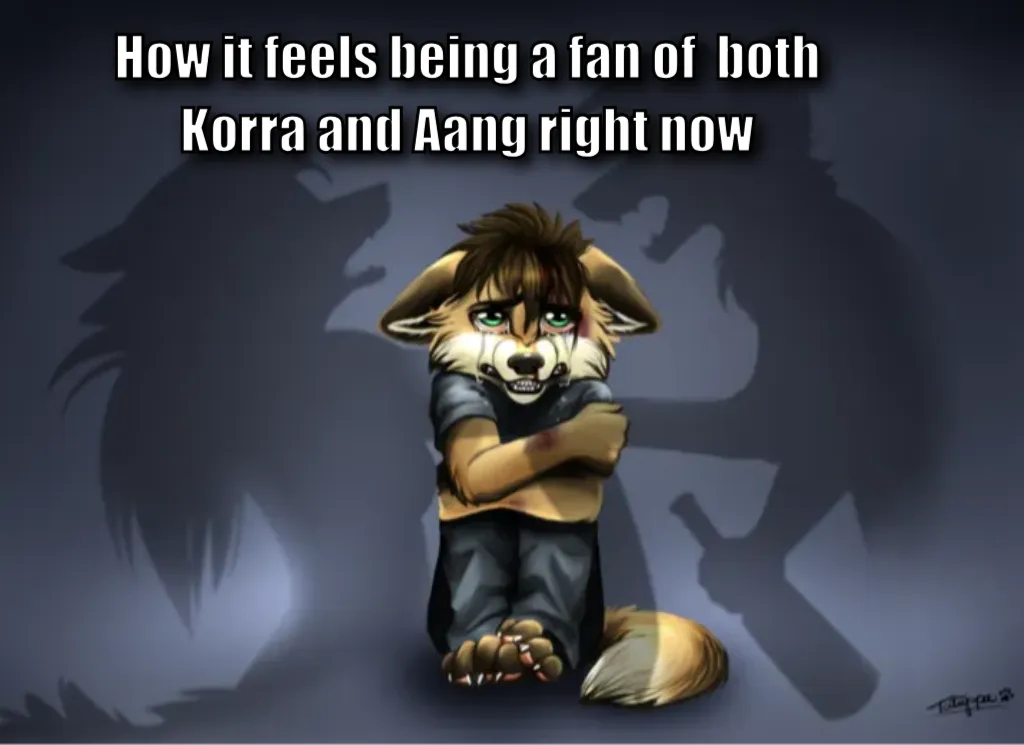 wolf parents fighting