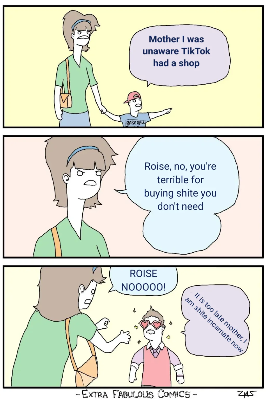 don't look at them Ricky!