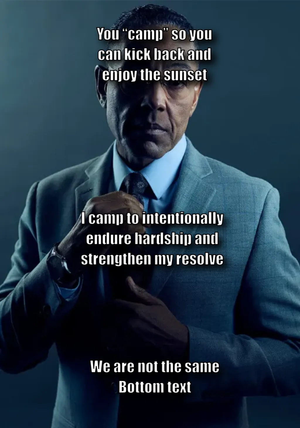 Gus Fring we are not the same