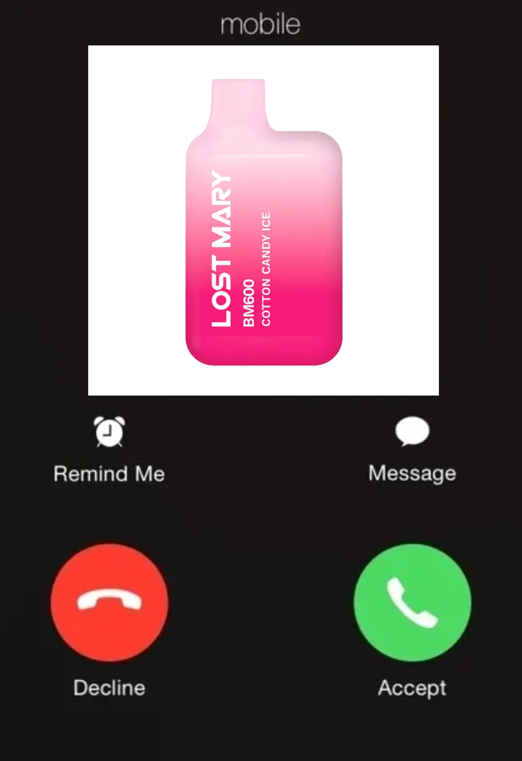 Incoming call