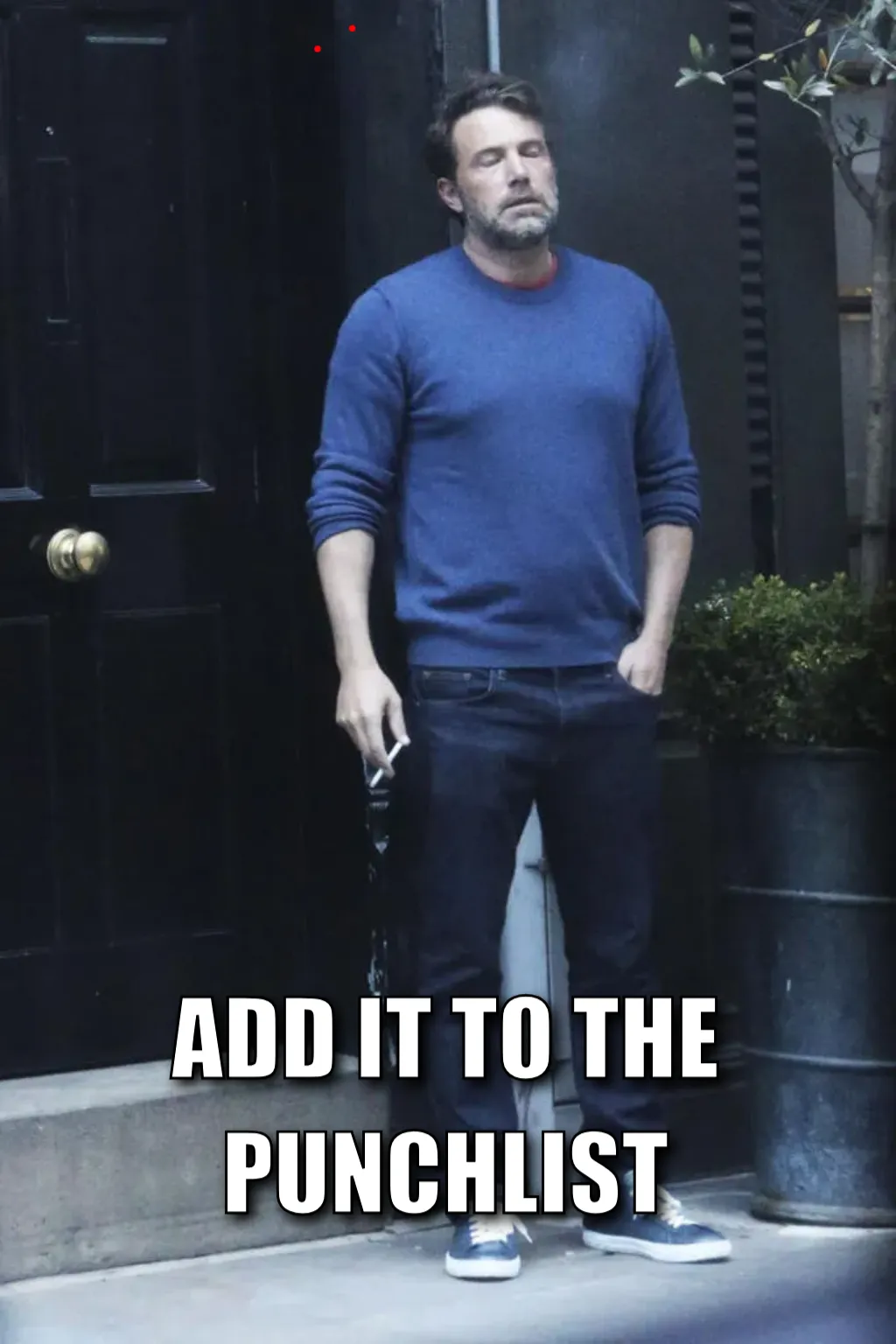 Ben Affleck Smoking