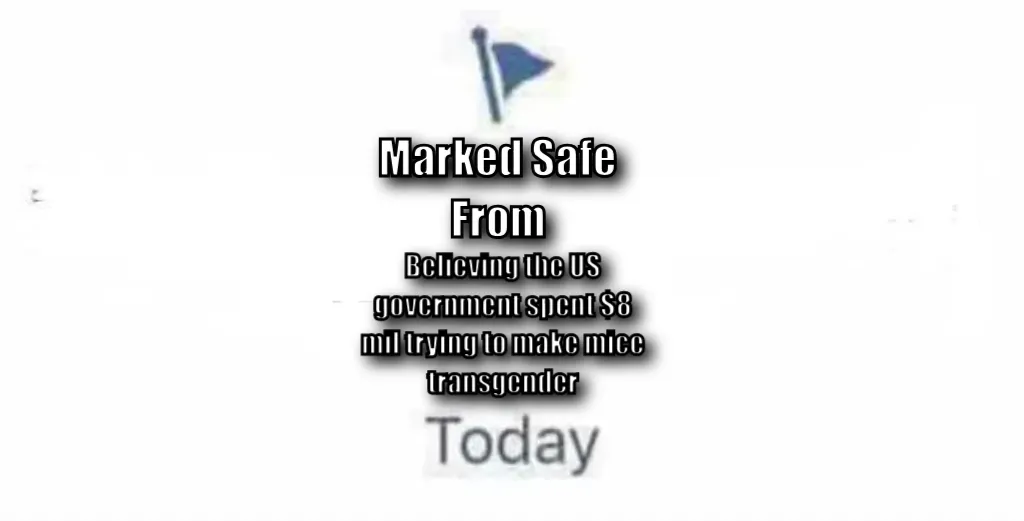 Marked Safe From
