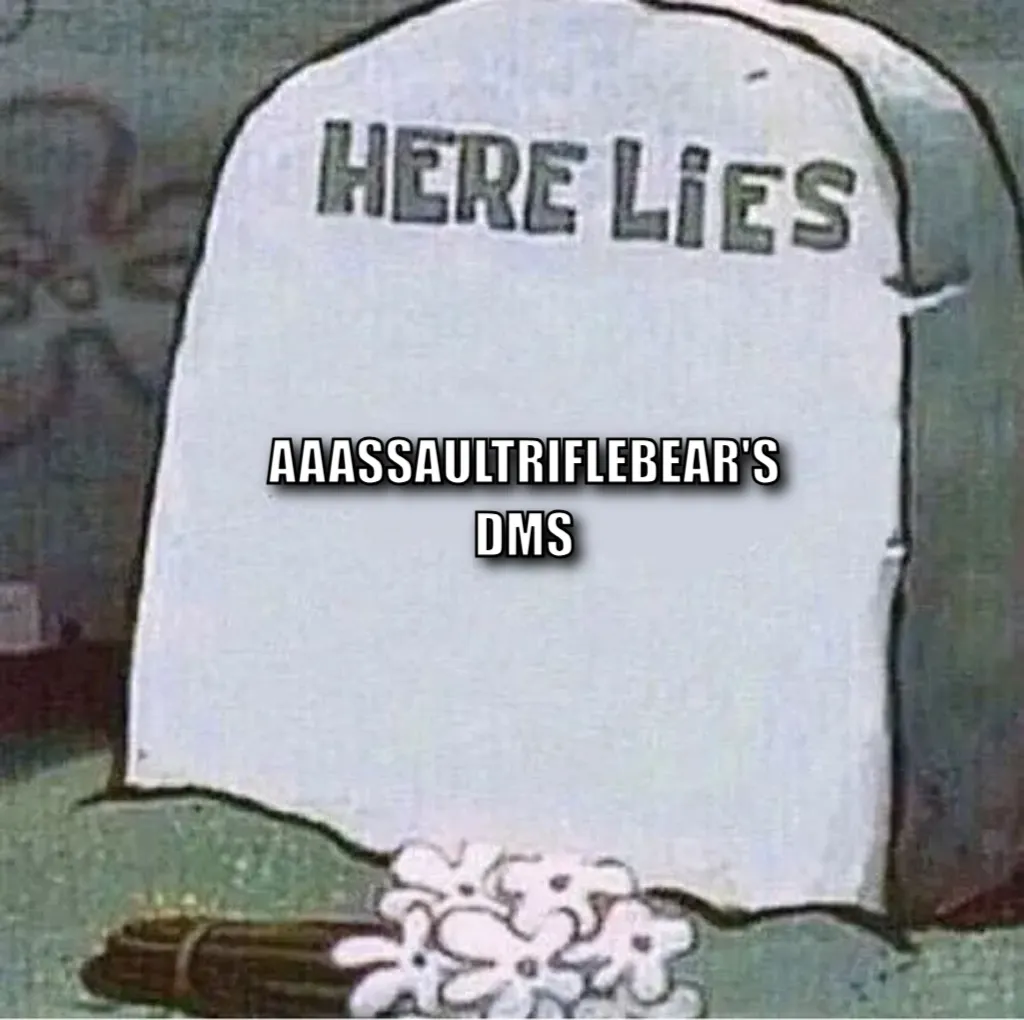 Here Lies Spongebob Tombstone