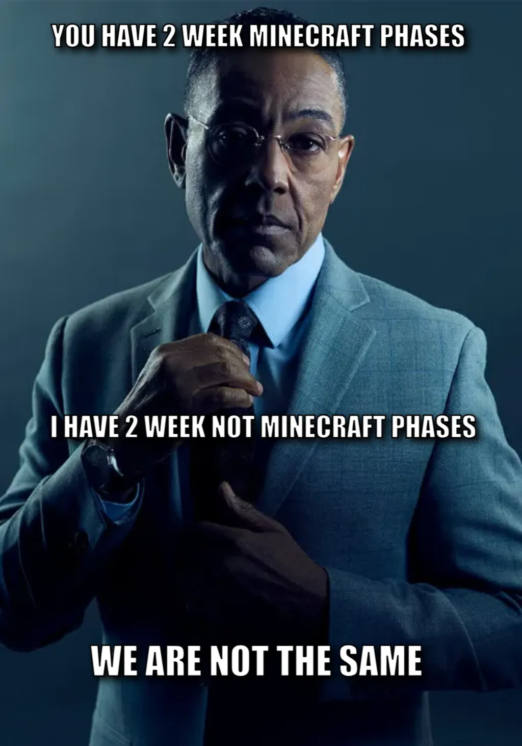 Gus Fring we are not the same