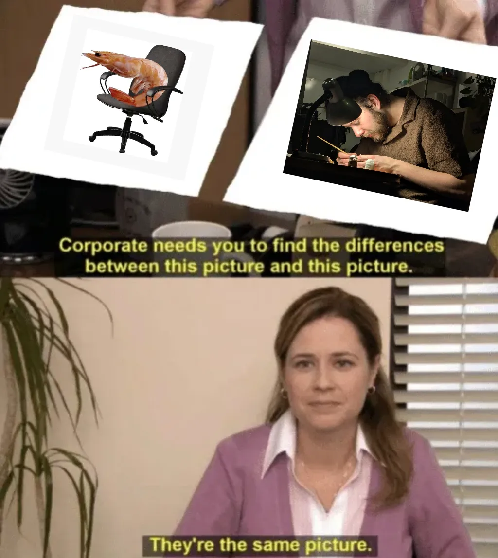 Corporate needs you to find the differences