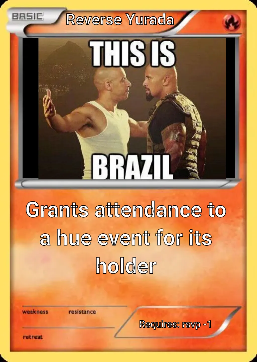 Blank Pokemon Card