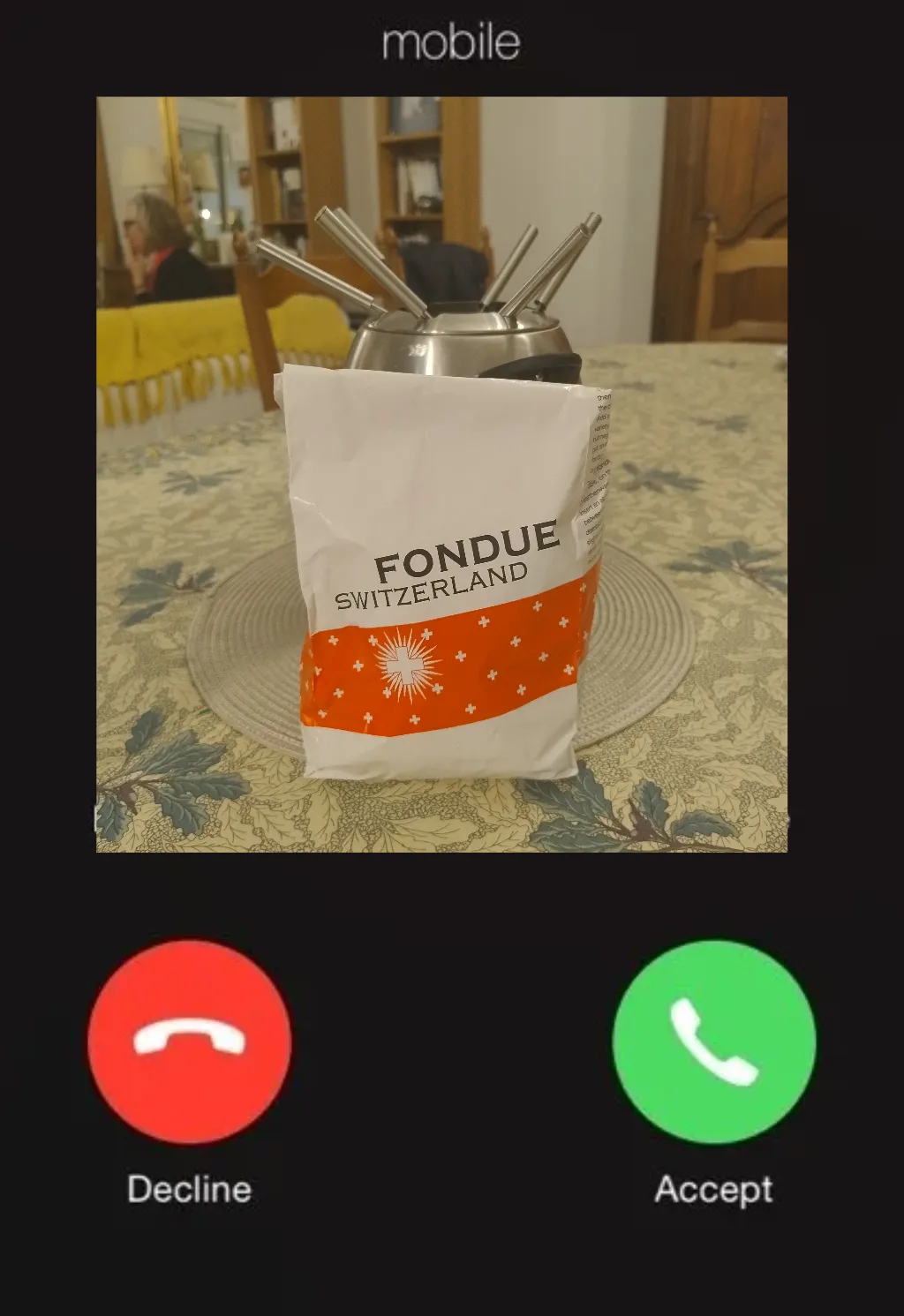 Incoming call