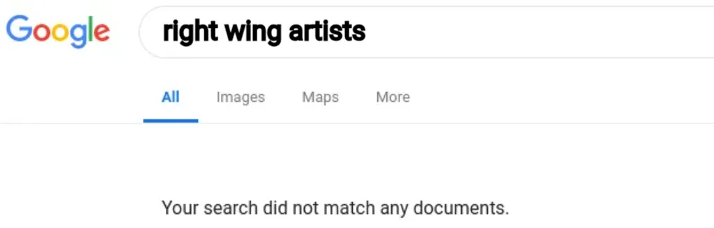 Google No Results