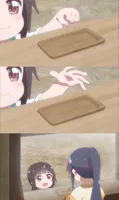 Anime girl buying