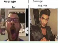 Average *BLANK* Fan VS Average *BLANK* Enjoyer