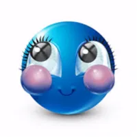 blue emoji