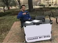 change my mind