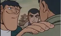hand on shoulder