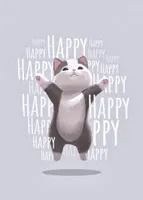 happy cat
