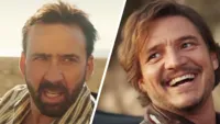 Nick Cage and Pedro pascal