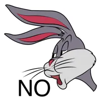no bugs bunny