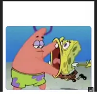 Patrick Spongebob mouth