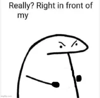 really right in front of my