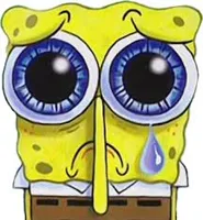 sad spongebob
