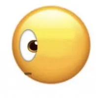 side eye emoji