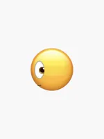 side eye emoji
