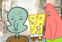 spongebob attracted to squidward