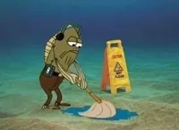spongebob clean