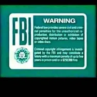 SpongeBob Night Light Blue FBI Warning