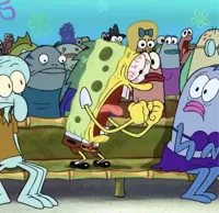 spongebob yelling