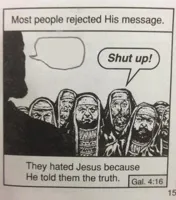They hated Jesus meme
