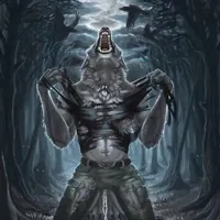 wolf ripping shirt