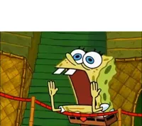 Yelling spongebob